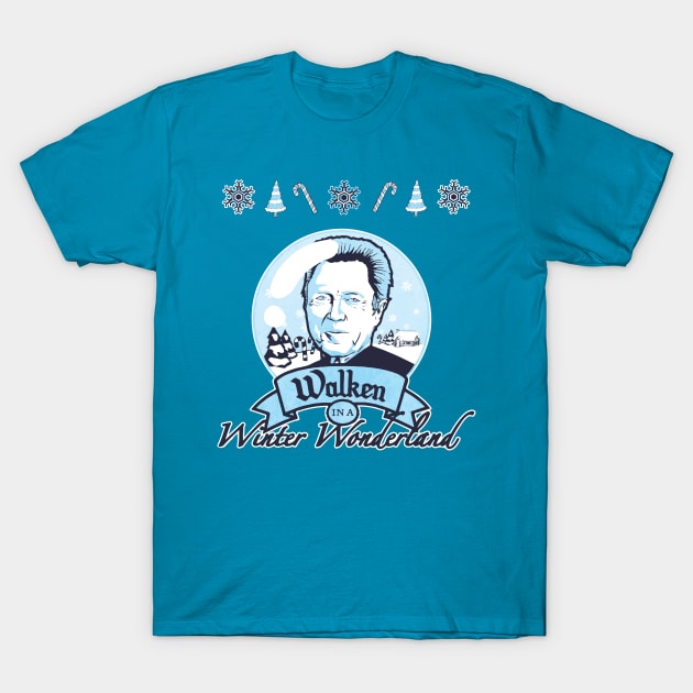 Walken in a Winter Wonderland T-Shirt by slice_of_pizzo